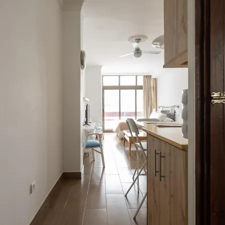 Estudio Con Vistas Al Mar En Canteras 公寓